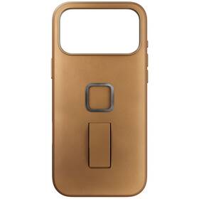 Kryt na mobil Peak Design Everyday Clarino Loop na Apple iPhone 17 Pro Max hnědá barva
