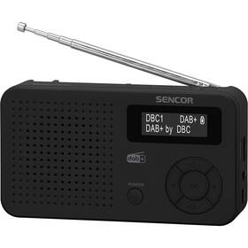 Radiopřijímač s DAB+ Sencor SRD 7210B černý

