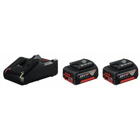 Set baterie a nabíječky Bosch Professional GBA 18V 4.0Ah (2ks) + GAL 18V-40 
 Set baterie a nabíječky Bosch Professional GBA 18V 4.0Ah (2ks) + GAL 18V-40