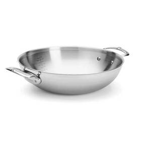Pánev WOK de Buyer 3748.32, 32 cm nerez

