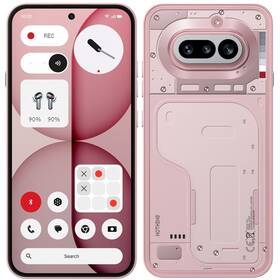 Mobilní telefon Nothing Phone (4a) 5G 12 GB / 256 GB růžový

