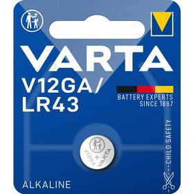 Baterie alkalická Varta Special V12GA/LR43, blistr 1 ks 

