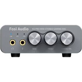 Sluchátkový zesilovač Fosi Audio K5 Pro černá barva
