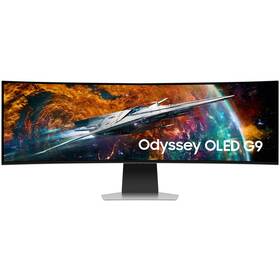Herní monitor Samsung Odyssey OLED G9 Smart šedá barva
