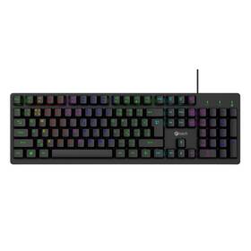 Klávesnice C-Tech Riven, CZ/SK černá

