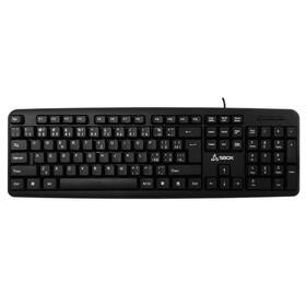Klávesnice SBOX K-14, CZ/SK layout černá/šedá

