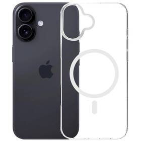 Kryt na mobil 3mk Armor MagCase na Apple iPhone 16 Plus průhledný

