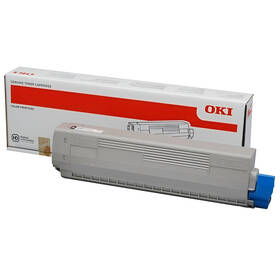 Toner OKI C822, 7000 stran černý

