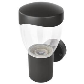 Nástěnné svítidlo EMOS Arteo, ZGA010P, zahradní, E27, IP44, MAX 15W antracitové

