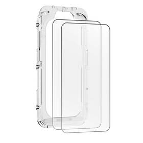 Tvrzené sklo Mobile Origin EasyGlass na iPhone 16 Pro Max/17 Pro Max , s aplikátorem (2 ks) průhledné

