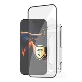 Tvrzené sklo FIXED Armor Long-Life s Anti-dust aplikátorem na Apple iPhone 17 Pro/18 Pro 

