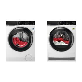 Set výrobků AEG LFR73844VC + TR8384CC bílá barva
