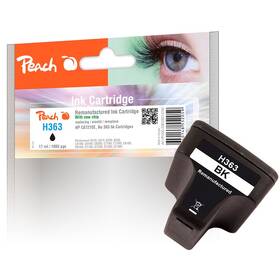 Inkoustová náplň Peach HP 363, 1085 stran černá

