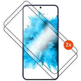 Tvrzené sklo FIXED Full-Cover s aplikátorem na Samsung Galaxy S26 (2 ks) černé

