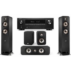 AV Receiver Denon AVR-X1800H DAB + repro Polk ES55/ES30/ES10 černý


