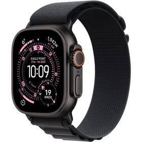 Chytré hodinky Apple GPS + Cellular 49mm černý titan - černý alpský tah - S 

