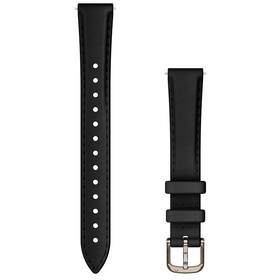 Řemínek Garmin Lily 2 (14 mm), kožený, Black/Cream Gold 

