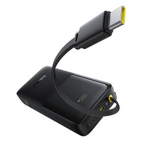 Powerbanka Baseus Bipow 2 20000mAh 20W s kabelem USB-C černá barva
