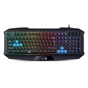 Klávesnice Genius GX GAMING Scorpion K215, CZ/SK layout černá

