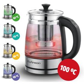 Rychlovarná konvice Rohnson R-7610 sklo

