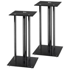 Stojan pro repro Hama univerzální, 64 cm, 2 ks černý

