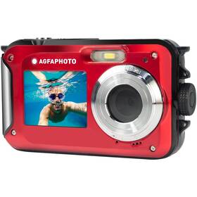 Digitální fotoaparát AgfaPhoto Realishot WP8000 červený


