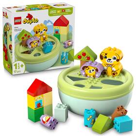 Stavebnice LEGO® DUPLO® 10441 Třídění tvarů: Domeček pro štěňátka 

