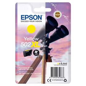 Inkoustová náplň Epson 502XL, 470 stran žlutá

