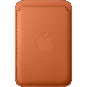 Peněženka Apple FineWoven s MagSafe k iPhonu – liškově oranžová 

