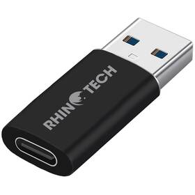 Redukce RhinoTech USB-A 3.0/USB-C černá

