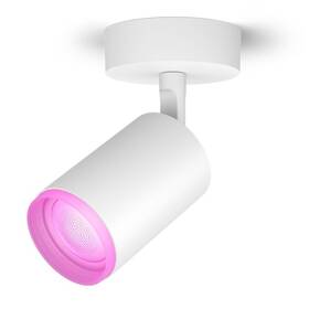 Bodové svítidlo Philips Fugato White and Color Ambiance Spot bílá barva
