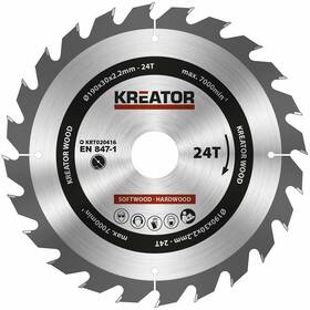 Kotouč pilový Kreator KRT020416 190mm 24T 

