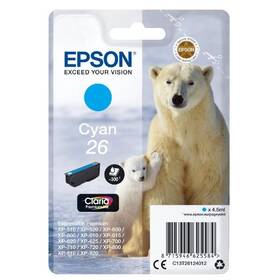 Inkoustová náplň Epson T2612, 26 Claria Premium Ink, modrá

