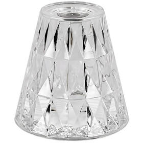 Stolní LED lampička Rabalux Siggy 76004 průhledná

