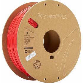 Filament Polymaker PolyTerra PLA, 1,75 mm, 1 kg - Lava Red 

