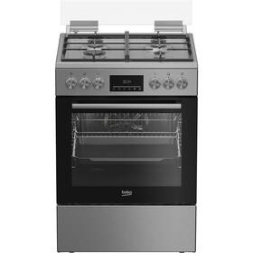 Kombinovaný sporák Beko FBM6230TXDSN nerez

