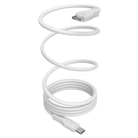 Kabel Puro USB-C/USB-C, magnetický, 60 W, 1 m bílý

