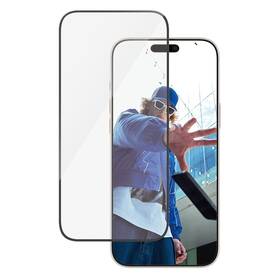 Tvrzené sklo PanzerGlass Ultra-Wide Fit na Apple iPhone 16 Pro Max s instalačním rámečkem 

