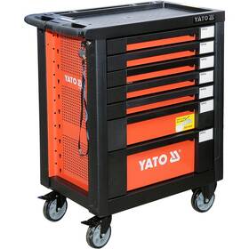 Dílenský vozík YATO s nářadím YT-55290 (211 ks) 

