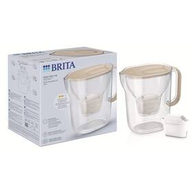 Filtrační konvice BRITA Style Essential XL, 3,6 l + 1 filtr béžová

