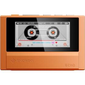 HiFi přenosný digitální přehrávač FiiO SNOWSKY ECHO 8GB stříbrný/oranžový


