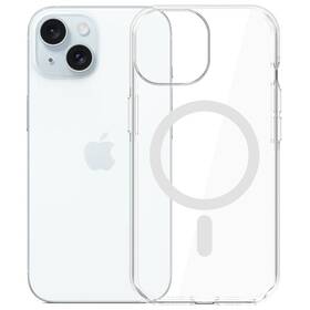 Kryt na mobil 3mk EverClear MagCase na Apple iPhone 15 průhledný

