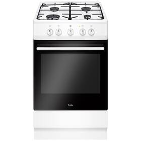 Plynový sporák Amica SPP 101 W bílý

