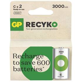 Baterie nabíjecí GP ReCyko 3000 C (HR14), 2 ks 

