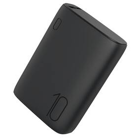 Powerbanka WG 10 000 mAh + USB-C PD 18W + QC 3.0 černá barva
