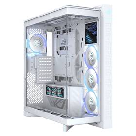 Case Asus ROG Cronox ARGB White Edition, TG Curve bílá

