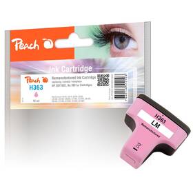 Inkoustová náplň Peach HP 363, 12 ml - světle purpurová 

