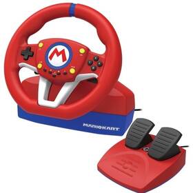 Volant HORI Mario Kart Racing Wheel Pro MINI pro Nintendo Switch červená barva
