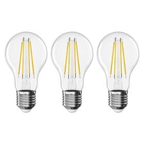 Žárovka LED EMOS Filament klasik, 3,8W, 806lm, E27, teplá bílá (3ks) 

