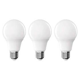 Žárovka LED EMOS Classic, E27, 9,5W, neutrální bílá (3 ks) 

